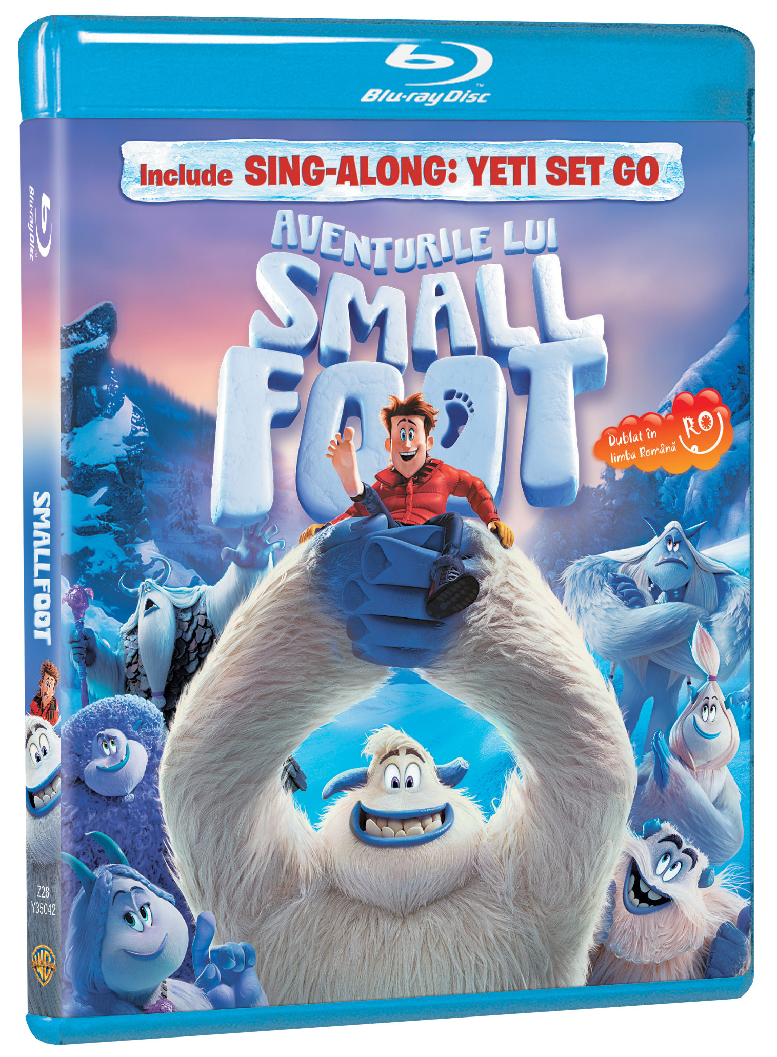 pro video a lansat aventurile lui smallfoot, format dvd, blu-ray si 3dbd Pro Video a lansat filmul de animatie Aventurile lui Smallfoot, format DVD, Blu-Ray si 3DBD SmallFoot BD 3D pack