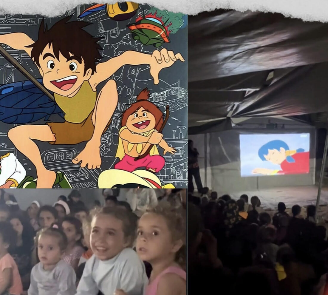 Știri: Proiecții Miyazaki în Gaza, interviu cu Sylvain Chomet, Vaiana live-action și Steve Jobs despre Pixar și Toy Story 1 Proanimatie Gaza children animation Proanimatie 23