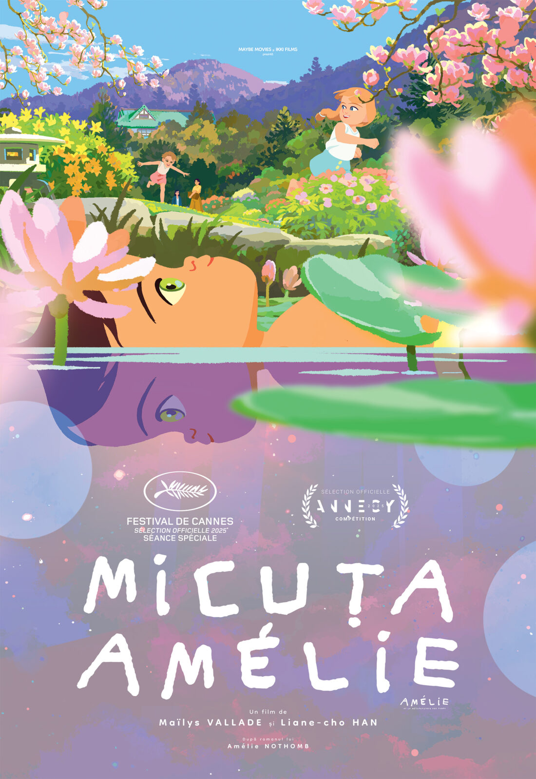 Micuța Amélie (Franța), posibil cel mai bun film de animație al anului 2025, pe marile ecrane din România 1 Proanimatie Amelie poster Nologo Proanimatie 30